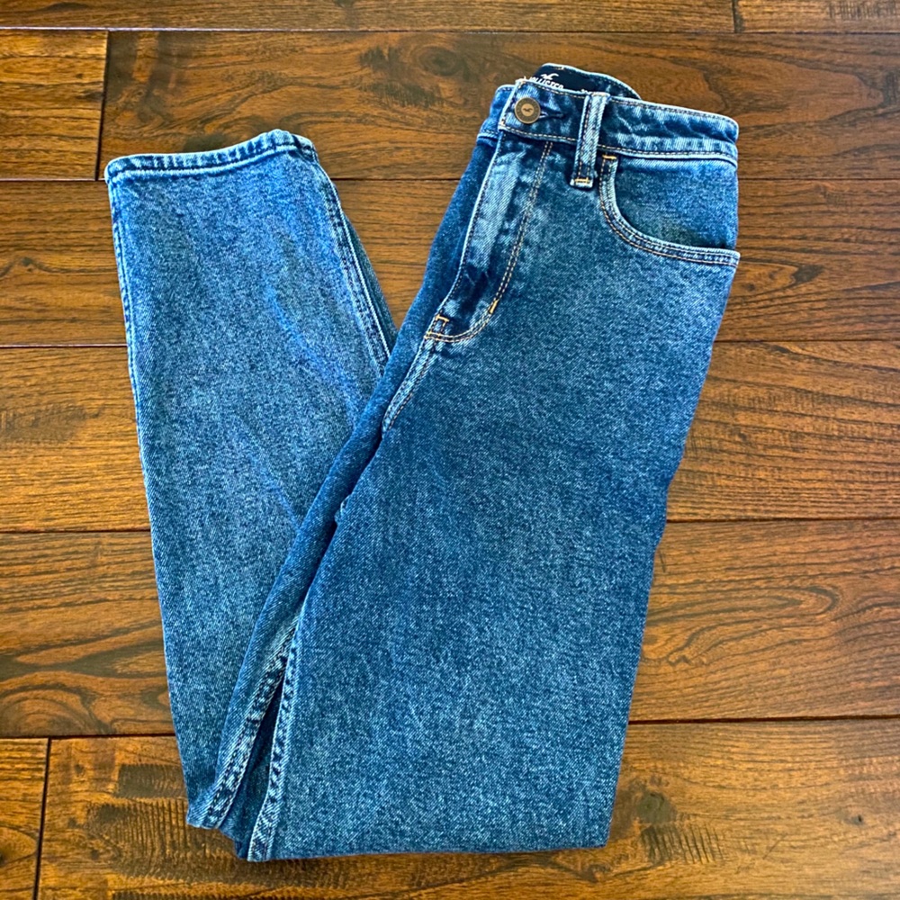 Dark Wash Mom Jeans
